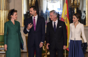 Reyes de España y Bélgica