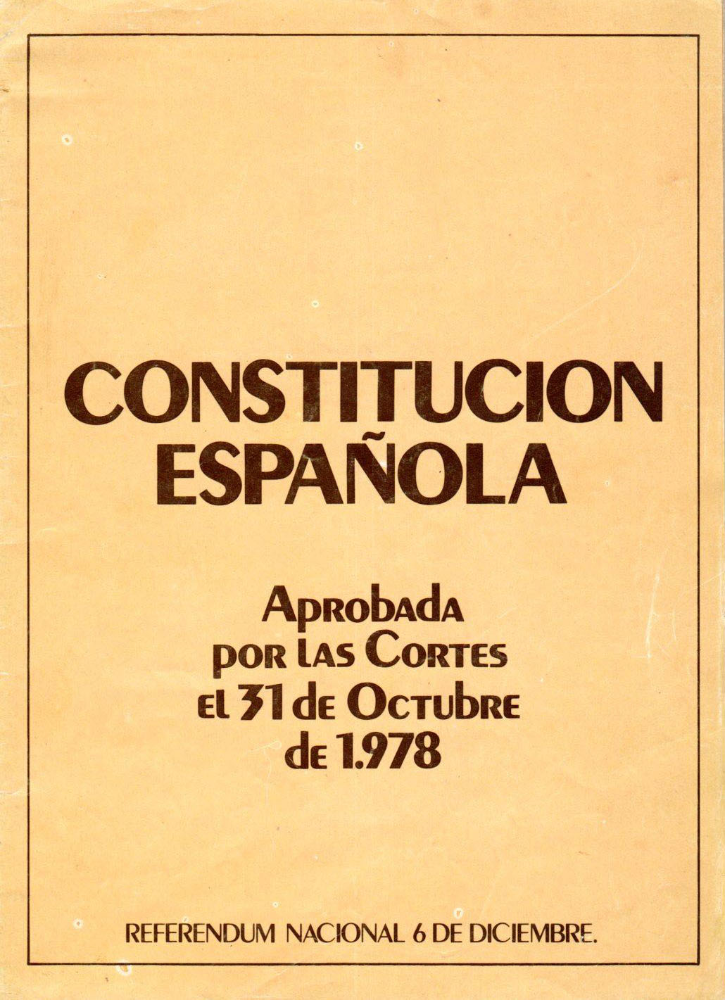 Constitución Española