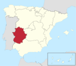 Extremadura en España