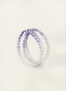 Purple Lotus / 2015 - acuarela